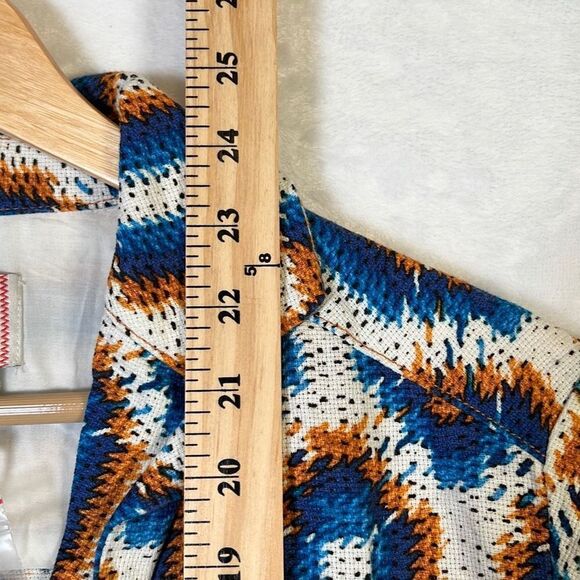 BDG‎ Dylan Linen Souvenir Button-Down Shirt-NWT-XS - Picture 4 of 6